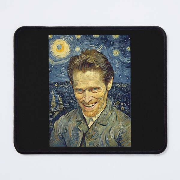 Artikelvorschau, Willem Dafoe Van Gogh-Stil-Porträt entworfen und verkauft von Mystikos Art.