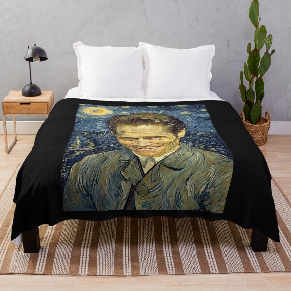 Item preview, Willem Dafoe Van Gogh Style Portrait designed and sold by Mystikos Art.