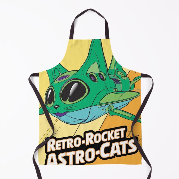 Item preview, C.S.S. SpaceShip "Catnipper" - Retro-Rocket Rocket Astro-Cats designed and sold by Sapphire Sky Crafts.