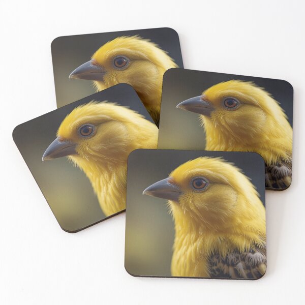 Item preview, Canary Portrait designed and sold by Infiniity Art.