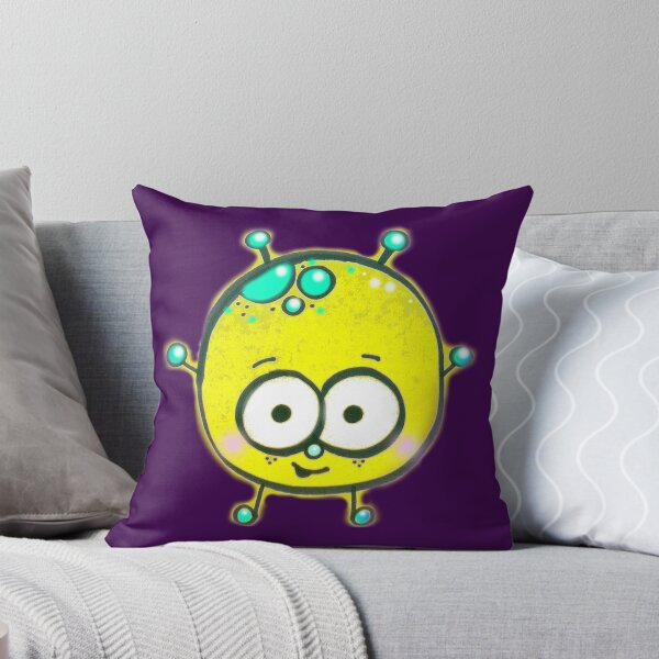 Item preview, Cute Little Yellow Alien designed and sold by Nalinne Jones.