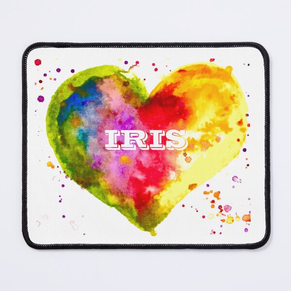 Item preview, Iris Name Girl Rainbow designed and sold by Monika Howarth.