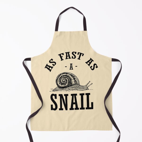 Item preview, Funny Snail Quote Fast as a Snail designed and sold by wingstar.