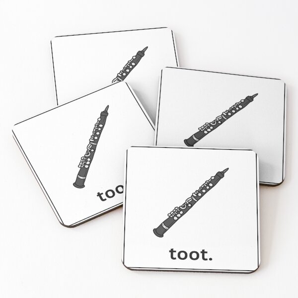 Item preview, Black and White Toot Oboe designed and sold by baileycdesigns.