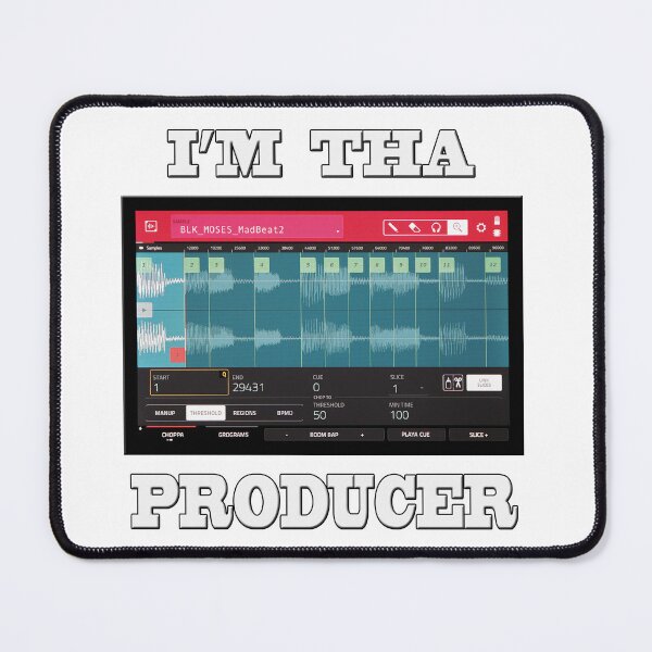 Item preview, I'M THA PRODUCER For Beat Makers MPC ONE SCREEN designed and sold by An Artist To The Fullest.