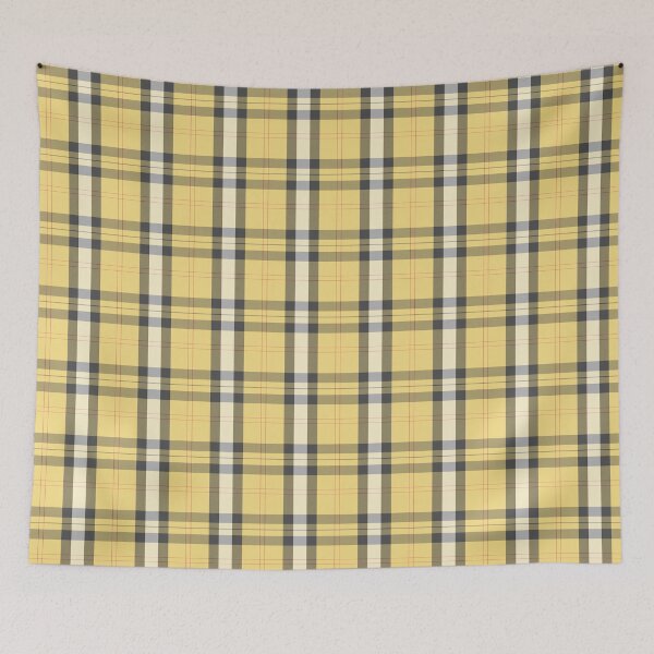 Item preview, yellow pastel plaid designed and sold by  ✿ honey mitsu ✿.