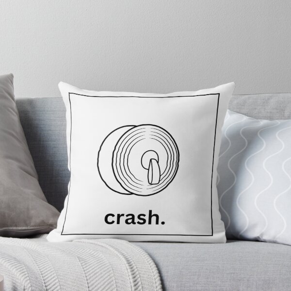Item preview, Black and White Crash Cymbals designed and sold by baileycdesigns.