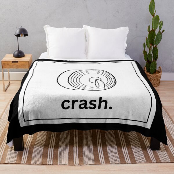 Item preview, Black and White Crash Cymbals designed and sold by baileycdesigns.
