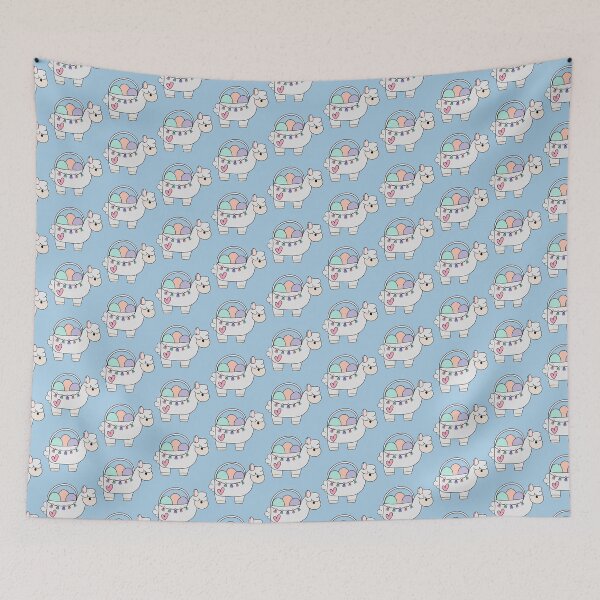 Item preview, Pastel Plush Llama Easter Basket designed and sold by Charlie Chelsea Co..
