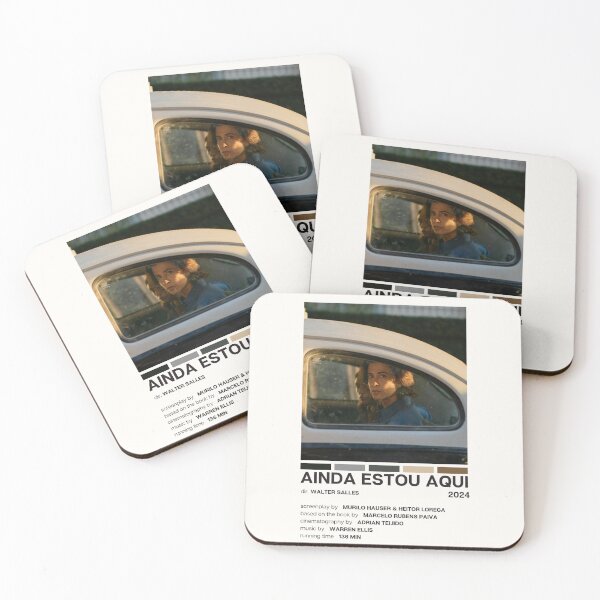 Item preview, Ainda Estou Aqui (2024) Movie Poster (PT-BR) designed and sold by YellowishCat15.