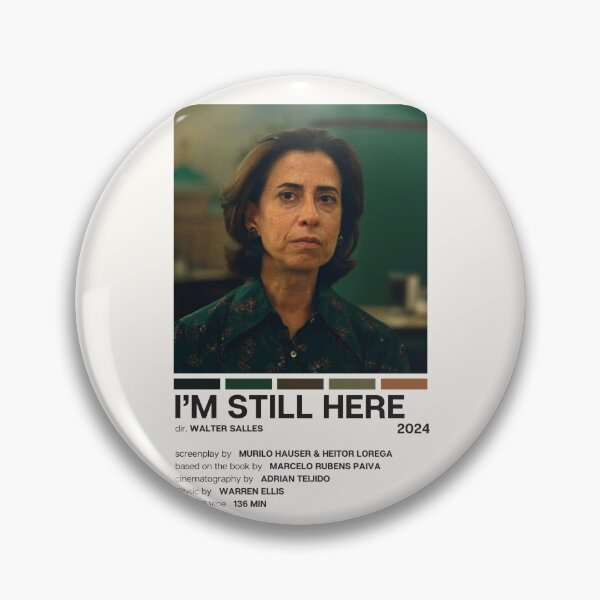 Item preview, I'm Still Here (2024) Movie Poster (ENG) designed and sold by YellowishCat15.