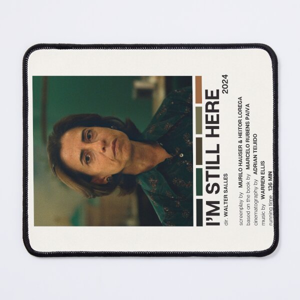 Item preview, I'm Still Here (2024) Movie Poster (ENG) designed and sold by YellowishCat15.