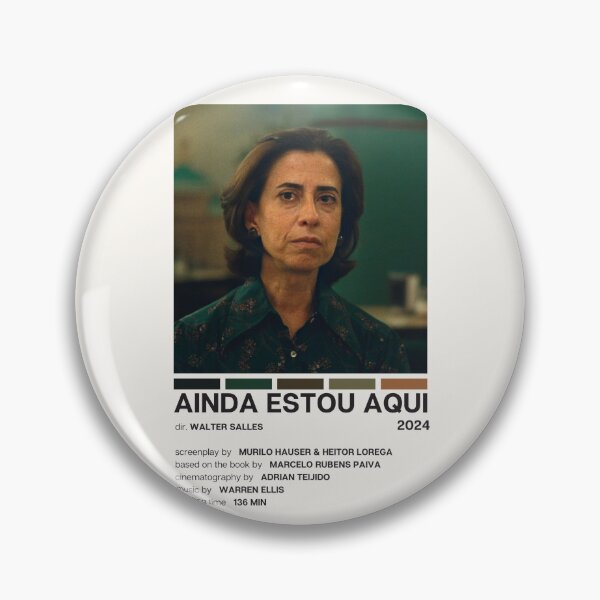 Item preview, Ainda Estou Aqui (2024) Movie Poster (PT-BR) designed and sold by YellowishCat15.