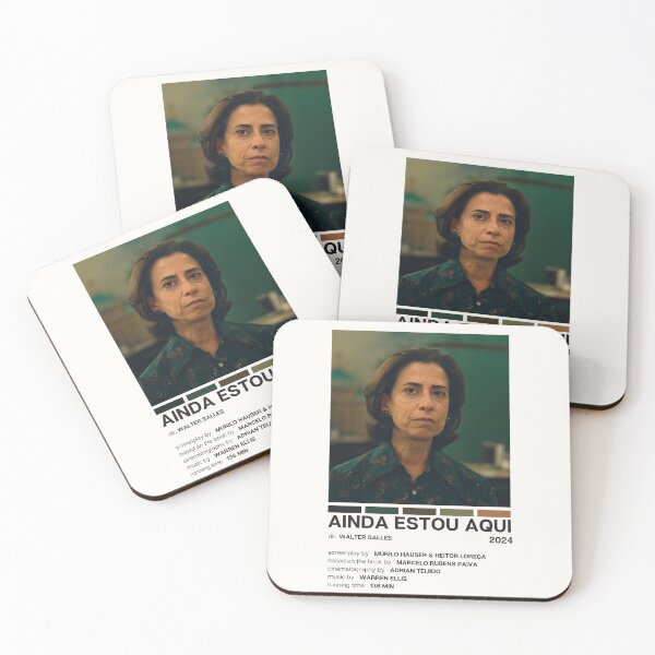 Item preview, Ainda Estou Aqui (2024) Movie Poster (PT-BR) designed and sold by YellowishCat15.