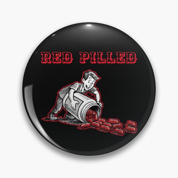Item preview, Red pilled graphic design designed and sold by JennyFinns.