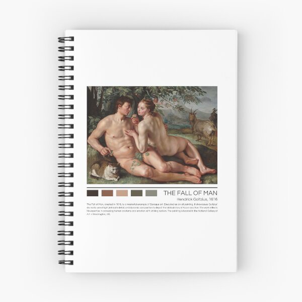 Item preview, The Fall of Man by Hendrick Goltzius designed and sold by StudioRedKoala.