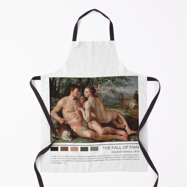 Item preview, The Fall of Man by Hendrick Goltzius designed and sold by StudioRedKoala.
