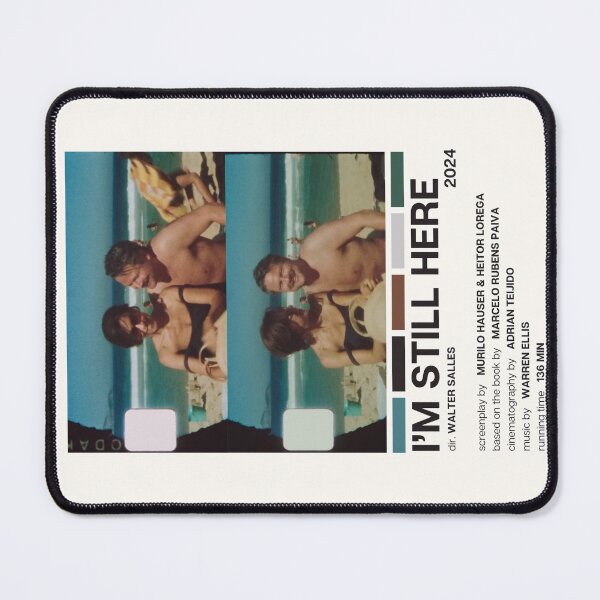 Item preview, I'm Still Here (2024) Movie Poster (ENG) designed and sold by YellowishCat15.