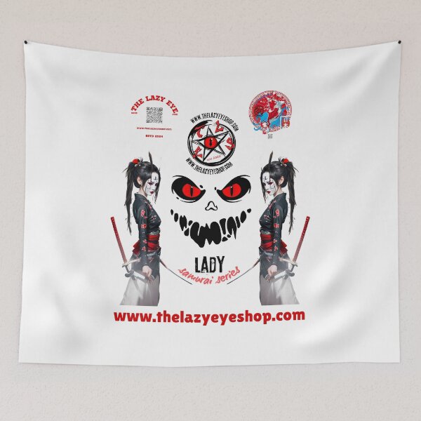 Item preview, Evil Smile - The Lady Samurai Series designed and sold by THELAZYEYESHOP.