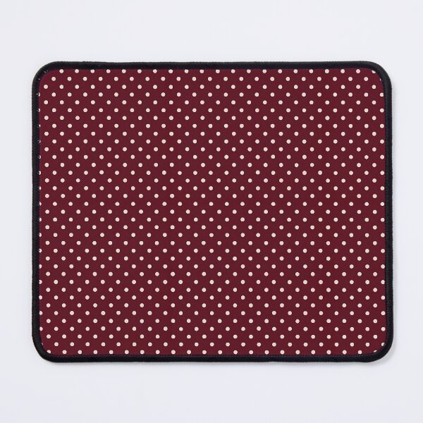 Item preview, Classic Polka Dot Pattern in Burgundy and Cream designed and sold by Ed & Harmony.
