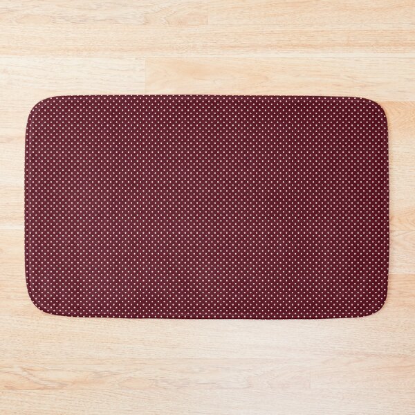 Item preview, Classic Polka Dot Pattern in Burgundy and Cream designed and sold by Mindful Wall Art Studio.