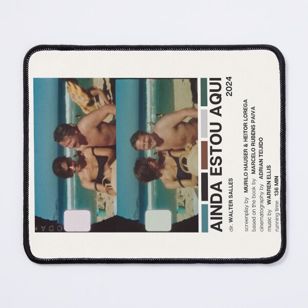 Item preview, Ainda Estou Aqui (2024) Movie Poster (PT-BR) designed and sold by YellowishCat15.