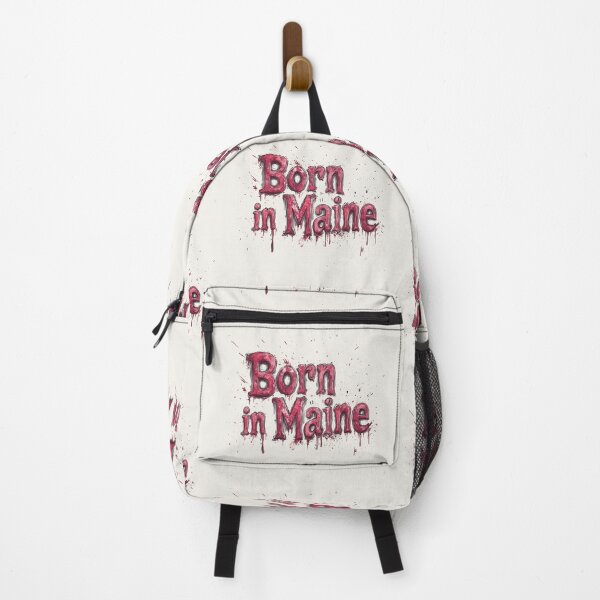 Item preview, Born in Maine Blood Red Drip designed and sold by OriginalBeerCat.
