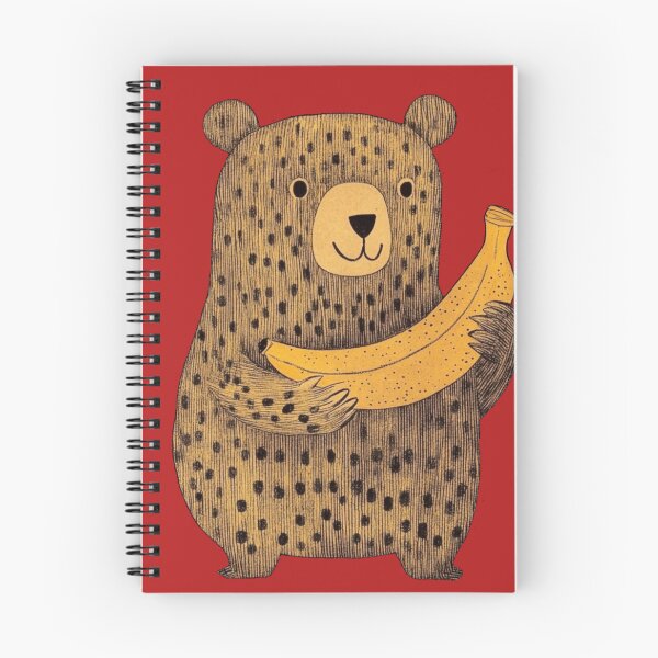 Item preview, Bear and Banana designed and sold by Snarkyalice0.