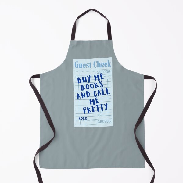 Item preview, Buy me books and call me pretty - blue guest list designed and sold by Neadoodles.
