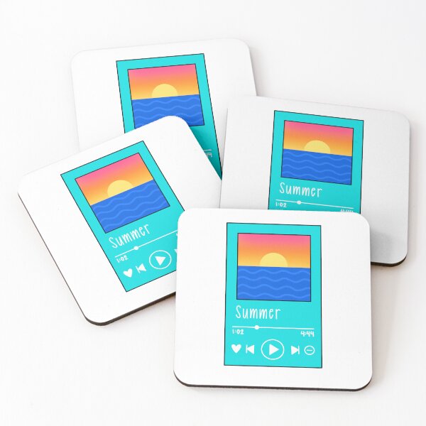 Item preview, Summer Playlist Ocean Sunset designed and sold by honeybutterfly.