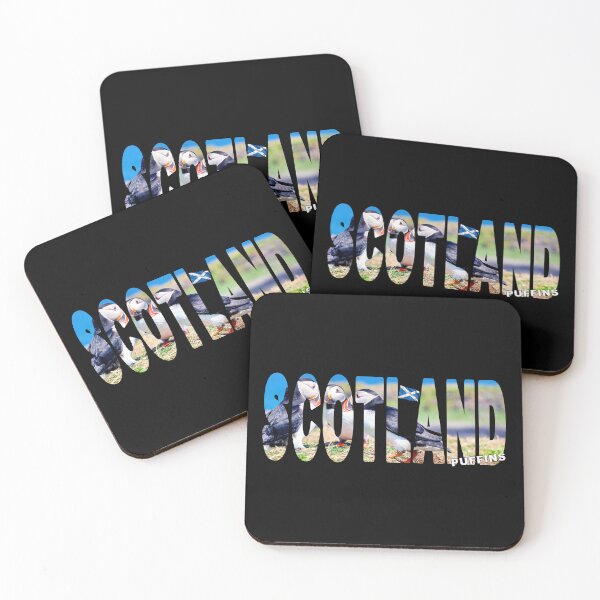 Item preview, SCOTLAND Puffins - on the Cliff Edge Scottish Highlands designed and sold by Adam Gormley.