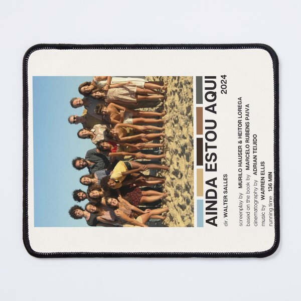 Item preview, Ainda Estou Aqui (2024) Movie Poster (PT-BR) designed and sold by YellowishCat15.