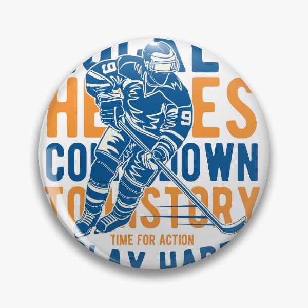 Item preview, Ice Hockey Play Hard designed and sold by The Vintage Retro Store.