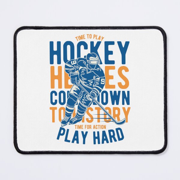 Item preview, Ice Hockey Play Hard designed and sold by The Vintage Retro Store.