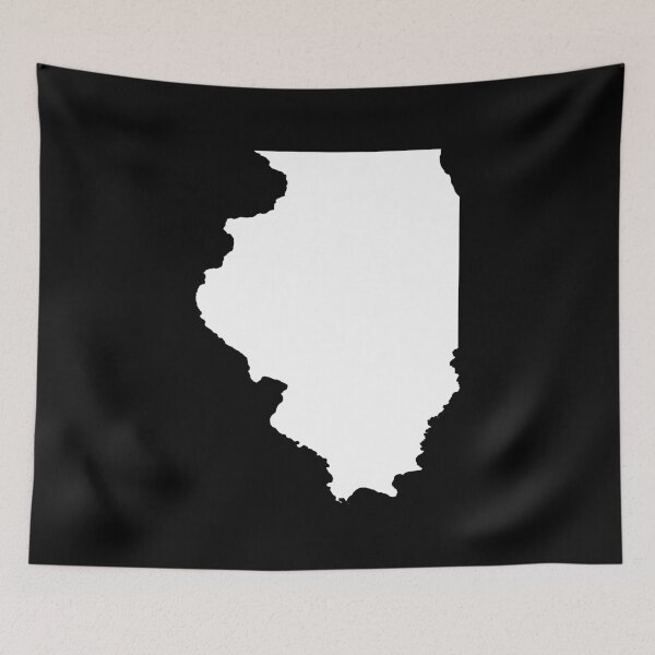 Item preview, White Illinois Design designed and sold by PhilbonianDezin.