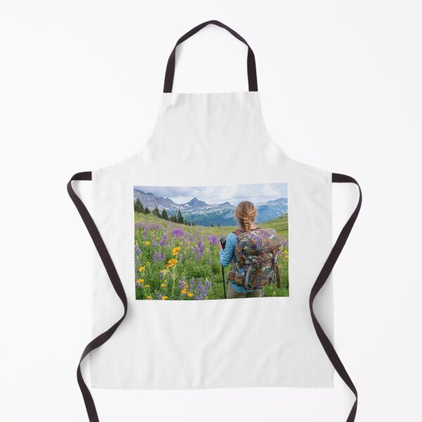 Item preview, Hiking Glacier National Park designed and sold by ACuriousshoppe.