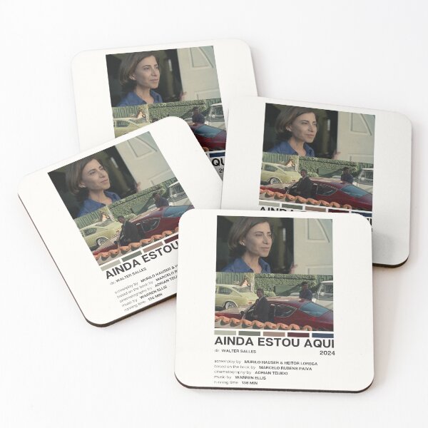Item preview, Ainda Estou Aqui (2024) Movie Poster (PT-BR) designed and sold by YellowishCat15.