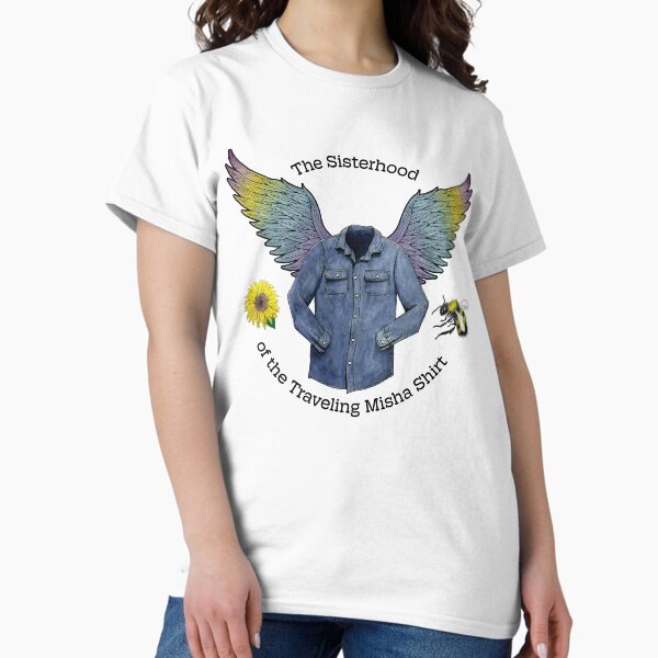 Item preview, Sisterhood of the Traveling Misha Shirt by @elfrenee designed and sold by The Traveling Misha Shirt.