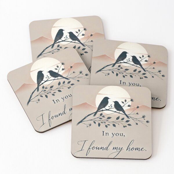 Item preview,  In You, I Found My Home - Sunrise Bird Design. designed and sold by Divine Lens Art.