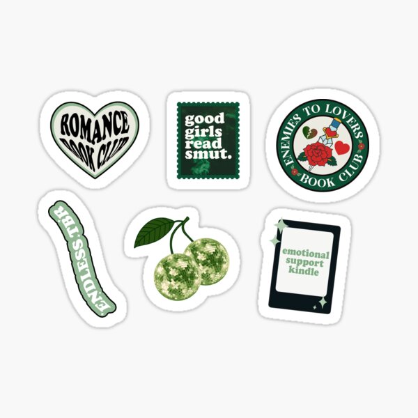 Artikel-Vorschau von Leseblatt-Paket Kindle Grün Buch-Dekor Reader für Buchliebhaber, designt und verkauft von StickyBook.