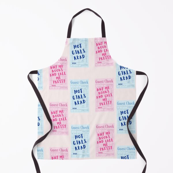 Item preview, hot girls read and buy me books and tell me I'm pretty guest check pink and blue pack designed and sold by Neadoodles.
