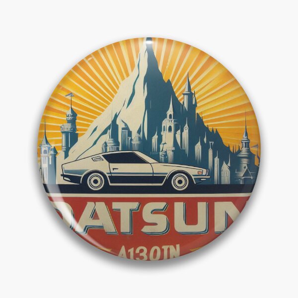 Item preview, Retro Datsun sign weather worn and sun damaged designed and sold by neildoch.