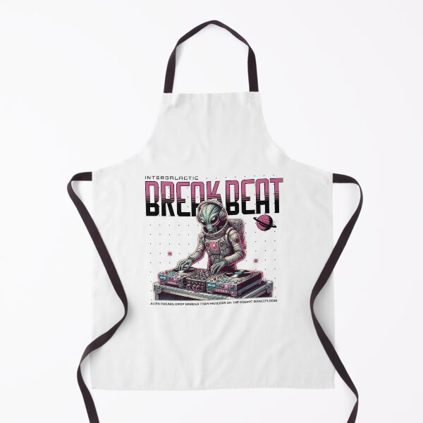 Item preview, BREAKBEAT  - Intergalactic Breaks (Black/Pink)  designed and sold by Discothreadz.