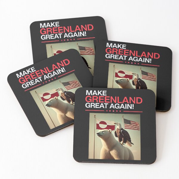 Item preview, make greenland great again designed and sold by TEEJAMBOREE.