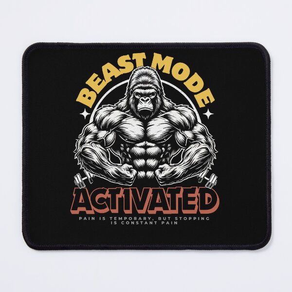 Item preview, Gorilla loves bodybuilding designed and sold by DRE-AM.
