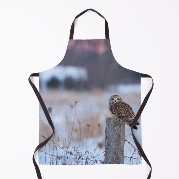 Item preview, Winter short eared owl designed and sold by locustgirl.