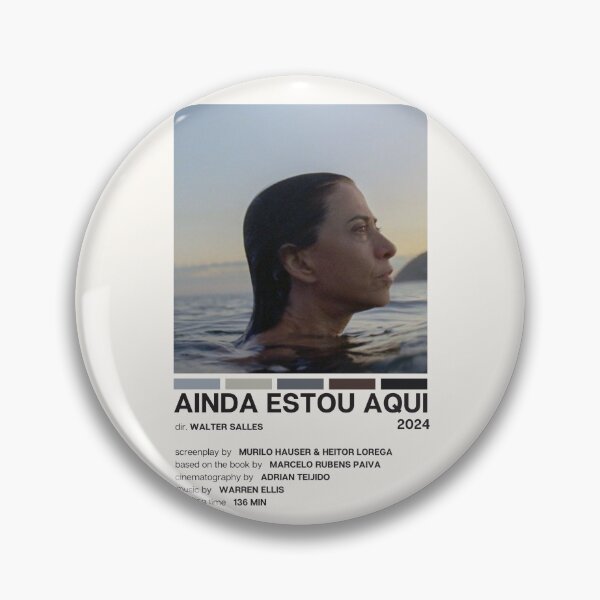Item preview, Ainda Estou Aqui (2024) Movie Poster (PT-BR) designed and sold by YellowishCat15.