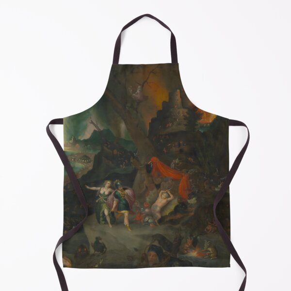 Item preview, Epic Encounter: Aeneas and the Sibyl in the Underworld by Jan Brueghel the Younger, 1630 - Baroque Art designed and sold by HistoryOnWalls.