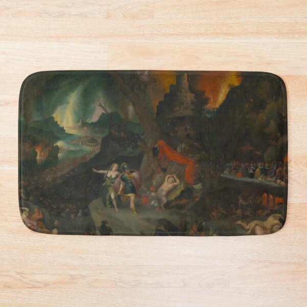 Item preview, Epic Encounter: Aeneas and the Sibyl in the Underworld by Jan Brueghel the Younger, 1630 - Baroque Art designed and sold by HistoryOnWalls.