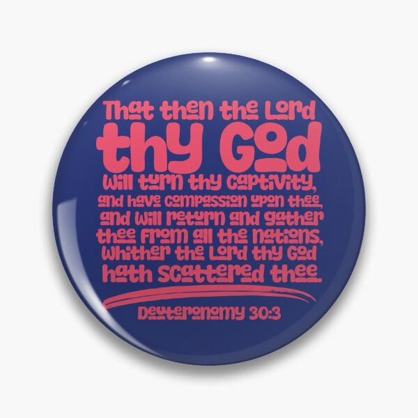 Item preview, Deuteronomy 30:3 designed and sold by alegnacreates.